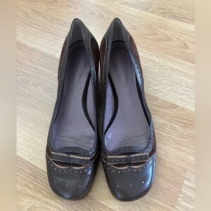 Arturo Leather Mod Heels